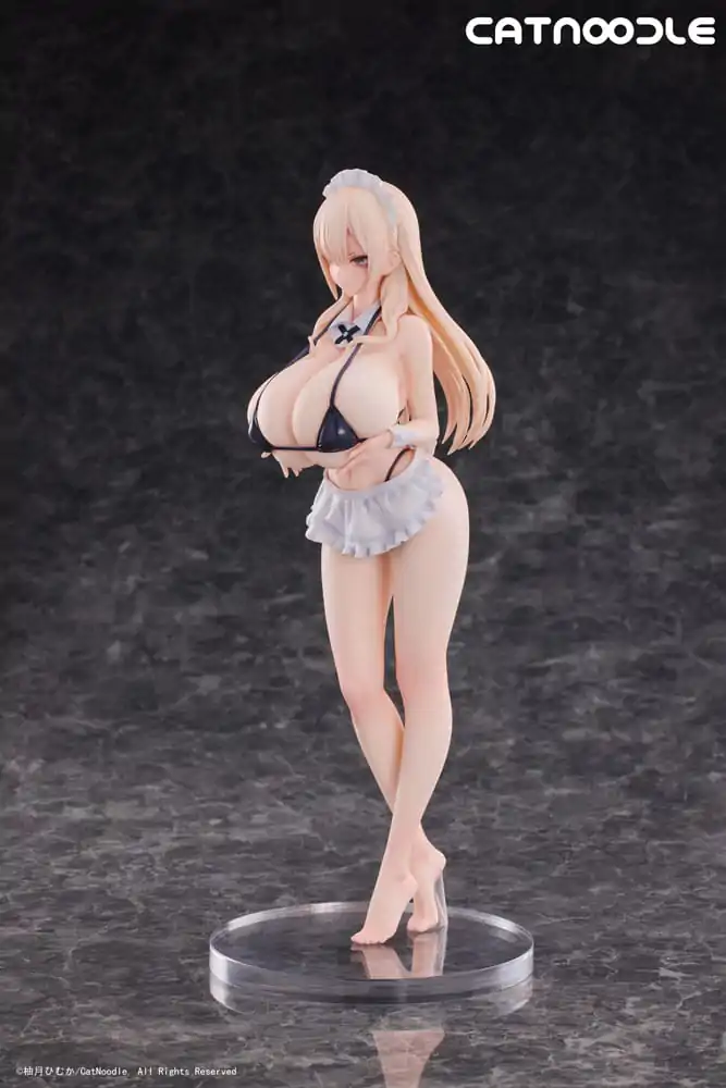Original Character 1/6 Dosukebe Bikini wo Kitekureru Juujun na Maid-san Illustration by Himuka Yuzuki PVC szobor figura 27 cm termékfotó