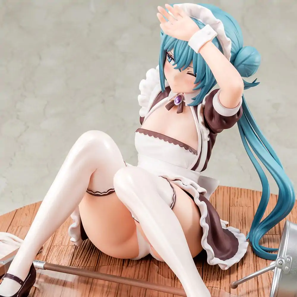 Original Character 1/6 Elf Maid's Sexual Servicing Lime PVC szobor figura 17 cm termékfotó