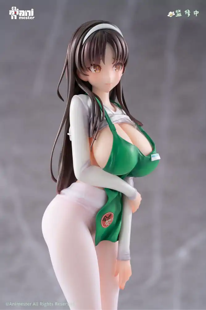 Original Character 1/6 First Business! Mari Hanamiya the Gentle Shop Assistant illustration by POPQN szobor figura 28 cm  termékfotó