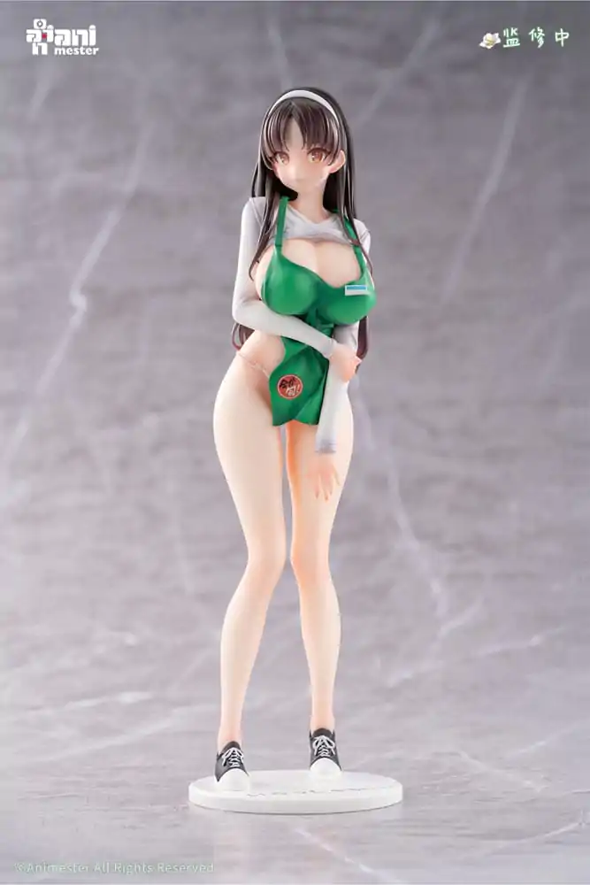 Original Character 1/6 First Business! Mari Hanamiya the Gentle Shop Assistant illustration by POPQN szobor figura 28 cm  termékfotó