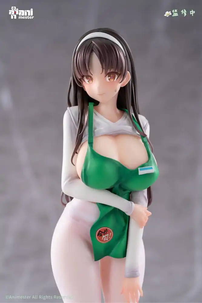 Original Character 1/6 First Business! Mari Hanamiya the Gentle Shop Assistant illustration by POPQN szobor figura 28 cm  termékfotó