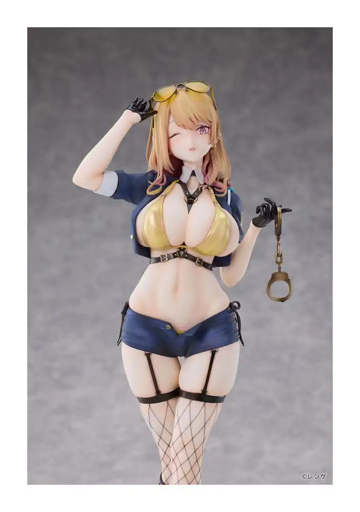 Original Character 1/6 Gal Policewoman Takanashi Arisa Deluxe Edition PVC szobor figura 27 cm termékfotó