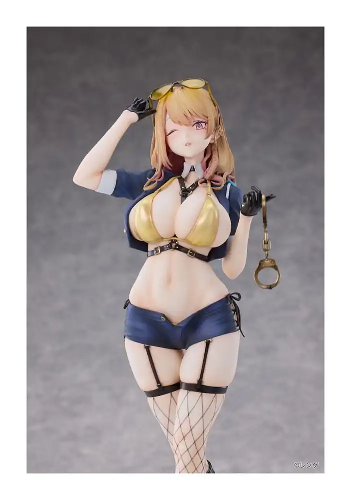 Original Character 1/6 Gal Policewoman Takanashi Arisa Deluxe Edition PVC szobor figura 27 cm termékfotó