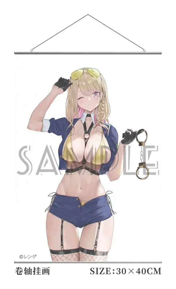 Original Character 1/6 Gal Policewoman Takanashi Arisa Deluxe Edition PVC szobor figura 27 cm termékfotó