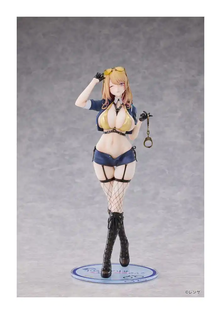 Original Character 1/6 Gal Policewoman Takanashi Arisa Deluxe Edition PVC szobor figura 27 cm termékfotó