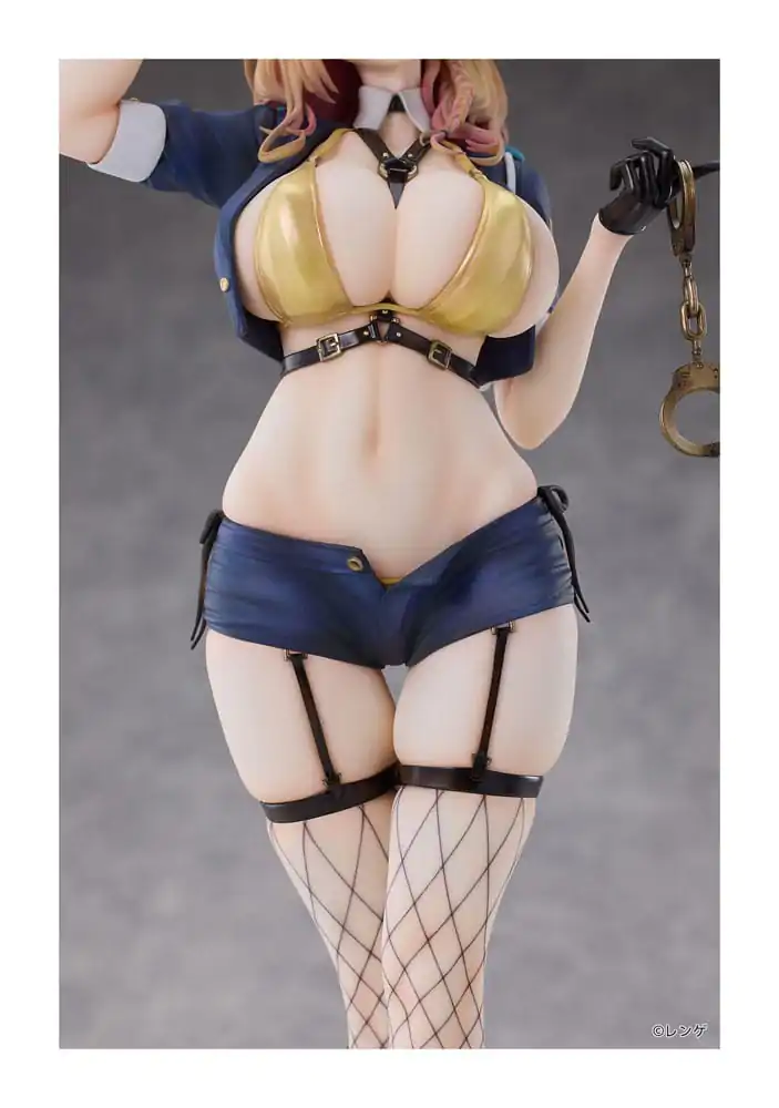 Original Character 1/6 Gal Policewoman Takanashi Arisa Normal Edition PVC szobor figura 27 cm termékfotó