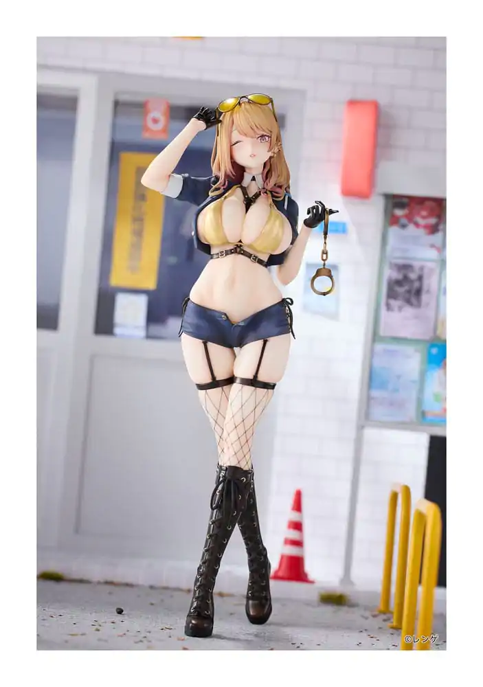 Original Character 1/6 Gal Policewoman Takanashi Arisa Normal Edition PVC szobor figura 27 cm termékfotó