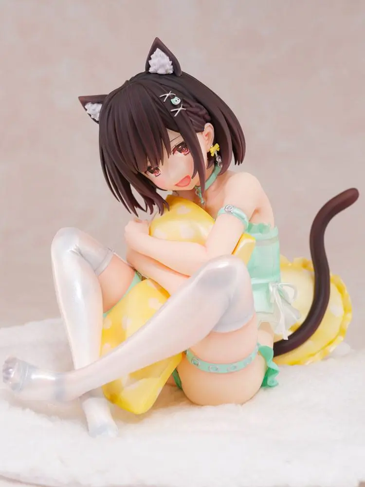 Original Character 1/6 Gaou Ayaka chan Mint Green Ver. PVC szobor figura 14 cm termékfotó