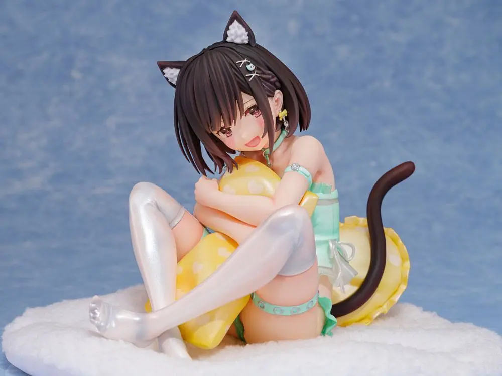 Original Character 1/6 Gaou Ayaka chan Mint Green Ver. PVC szobor figura 14 cm termékfotó