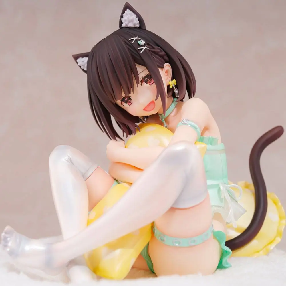 Original Character 1/6 Gaou Ayaka chan Mint Green Ver. PVC szobor figura 14 cm termékfotó