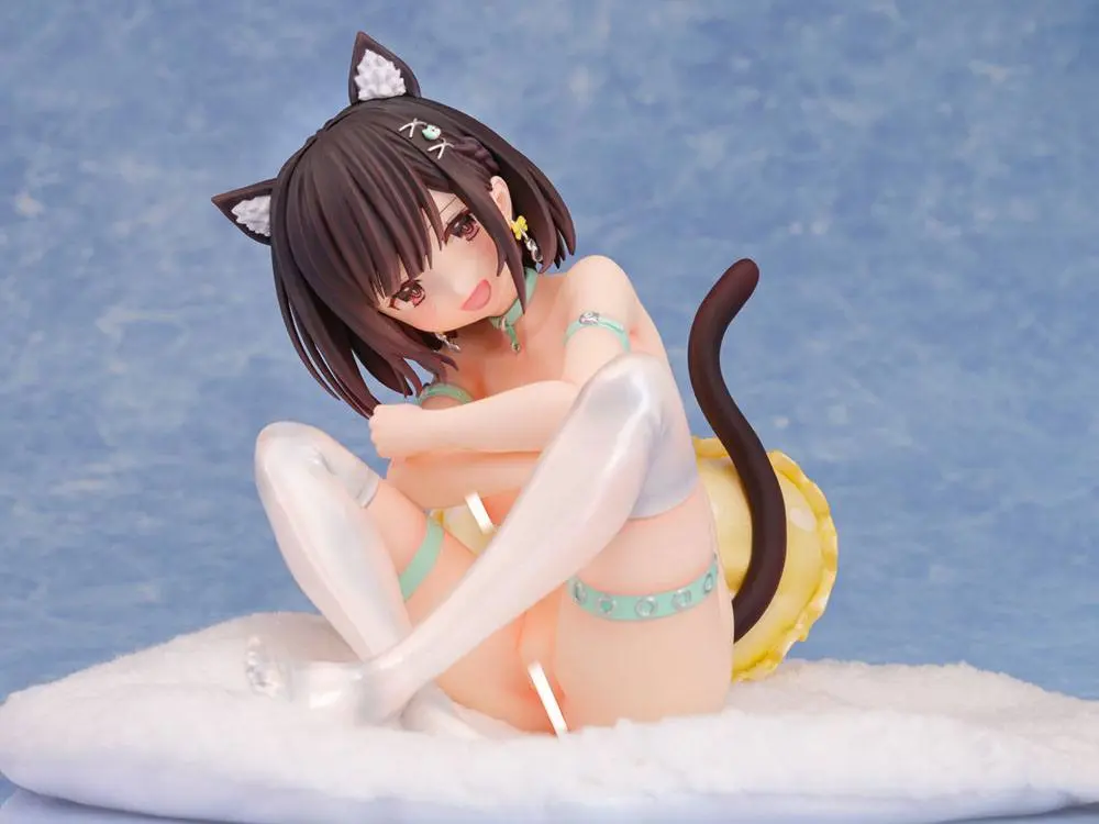 Original Character 1/6 Gaou Ayaka chan Mint Green Ver. PVC szobor figura 14 cm termékfotó