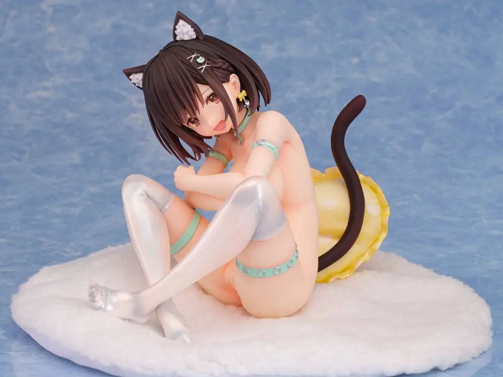 Original Character 1/6 Gaou Ayaka chan Mint Green Ver. PVC szobor figura 14 cm termékfotó