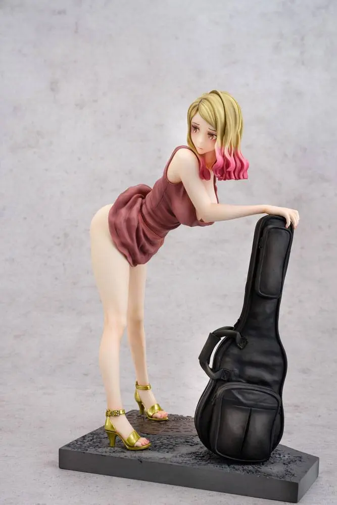 Original Character 1/6 Guitar Girl Benkyo Tamaoki Design PVC szobor figura 24 cm termékfotó
