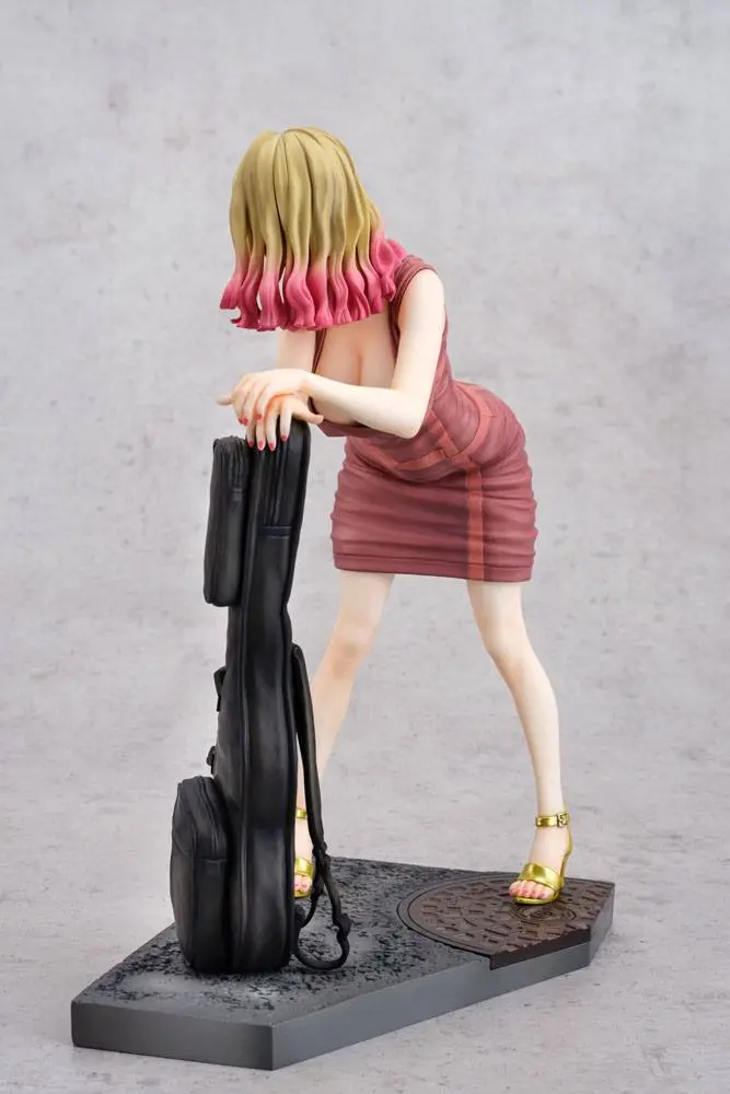 Original Character 1/6 Guitar Girl Benkyo Tamaoki Design PVC szobor figura 24 cm termékfotó