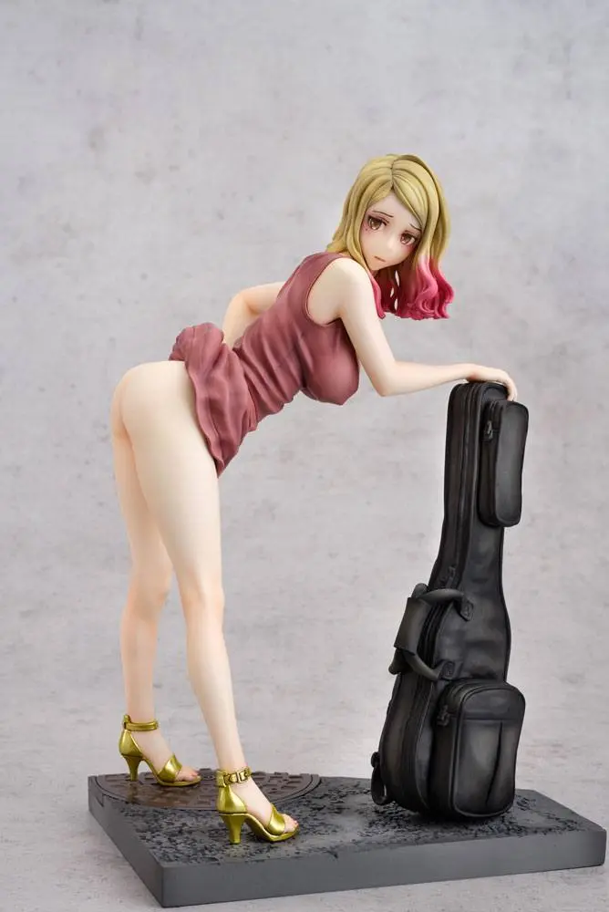 Original Character 1/6 Guitar Girl Benkyo Tamaoki Design PVC szobor figura 24 cm termékfotó