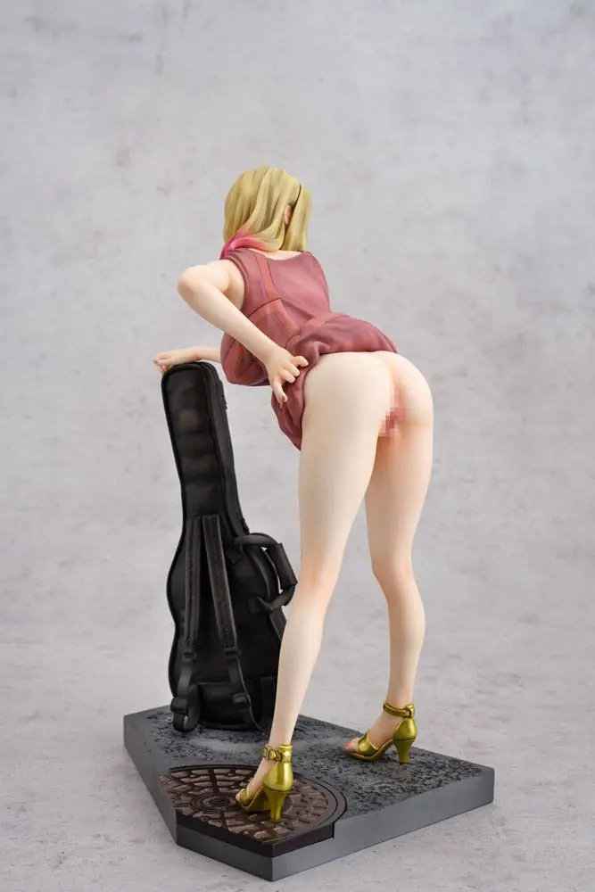 Original Character 1/6 Guitar Girl Benkyo Tamaoki Design PVC szobor figura 24 cm termékfotó