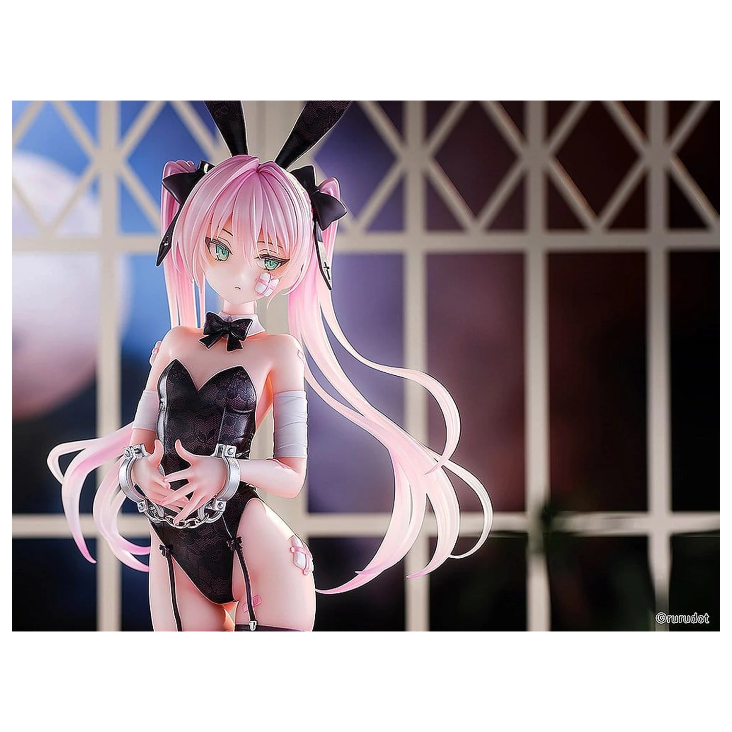 Original Character 1/6 Hatsune: Bunny Girl Ver. Limitált kiadás Illustration by rurudo PVC figura 34 cm termékfotó