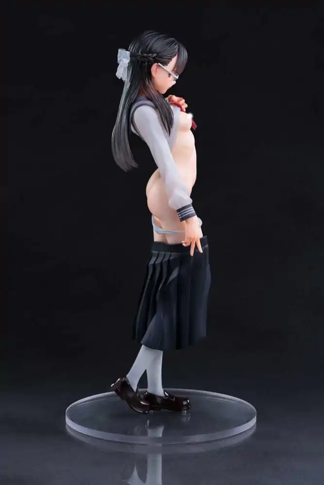 Original Character 1/6 Iinchou no himitsu Illustrated by Tsukino Wagamo szobor figura 27 cm termékfotó