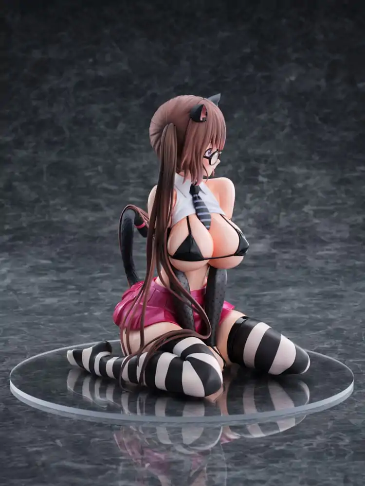 Original Character 1/6 Itazura Cat miumiu Illustrated by Mataro szobor figura 17 cm termékfotó