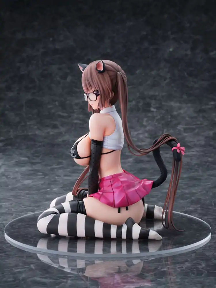 Original Character 1/6 Itazura Cat miumiu Illustrated by Mataro szobor figura 17 cm termékfotó