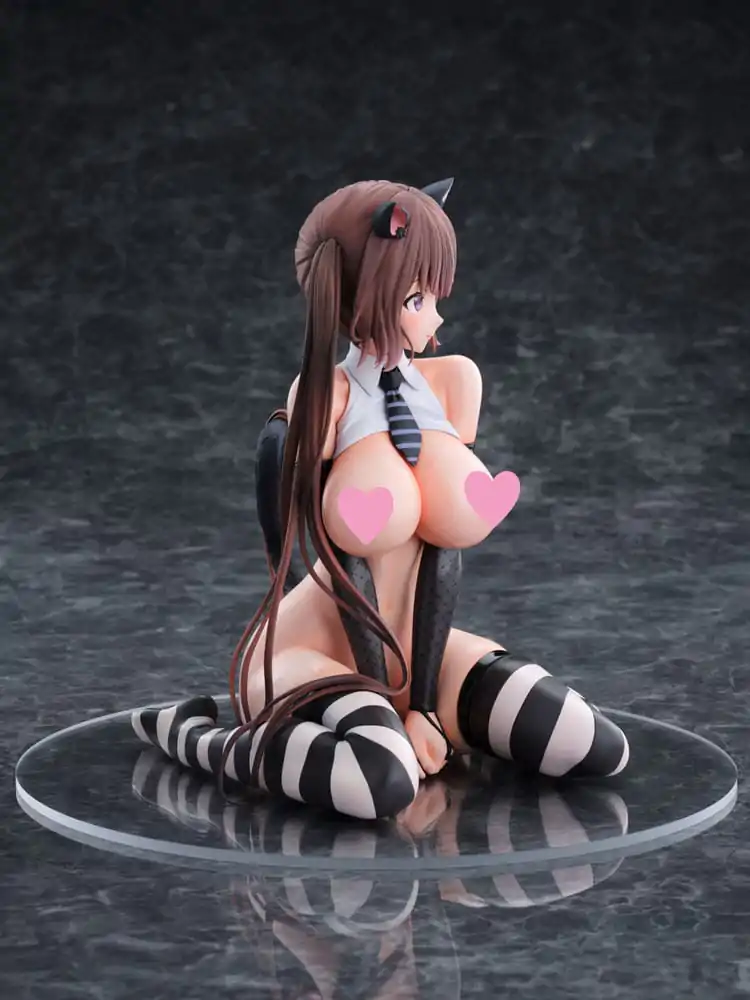 Original Character 1/6 Itazura Cat miumiu Illustrated by Mataro szobor figura 17 cm termékfotó