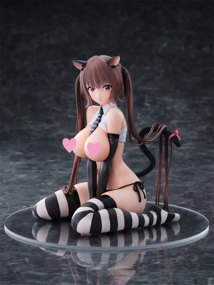 Original Character 1/6 Itazura Cat miumiu Illustrated by Mataro szobor figura 17 cm termékfotó