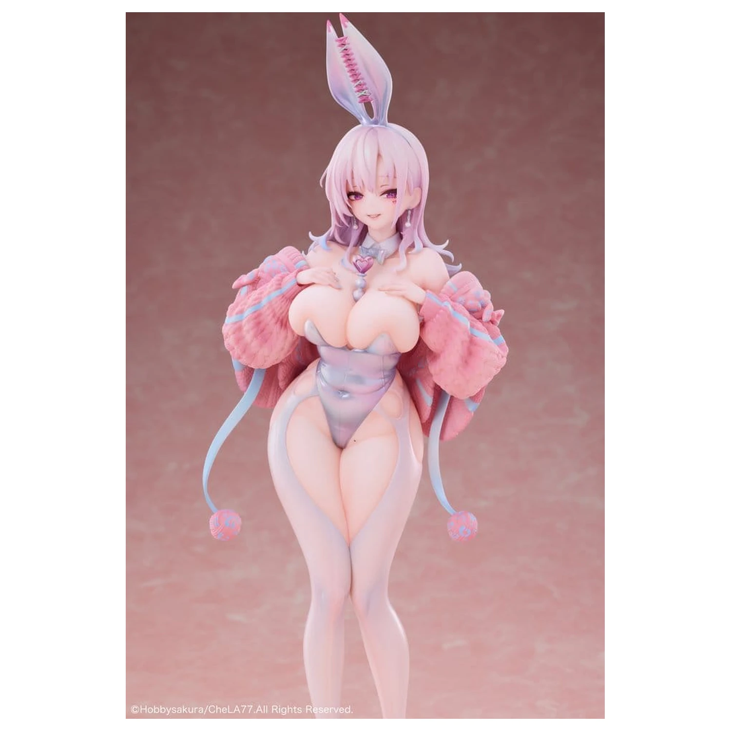 Original Character 1/6 Knit Bunny Girl illustration by CheLA77 Deluxe Edition PVC szobor figura 30 cm   termékfotó