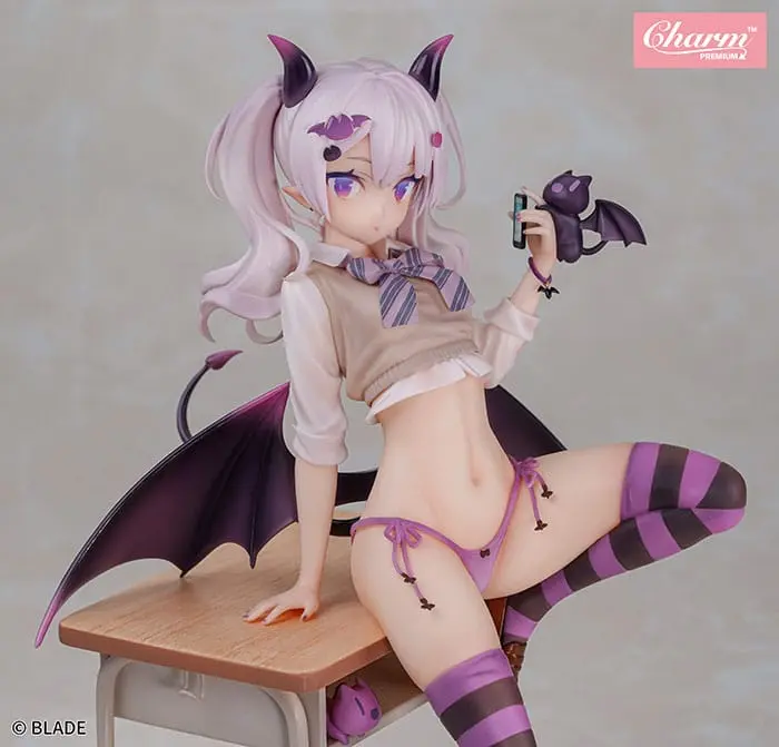 Original Character 1/6 Koakuma-chan Banma Niumu PVC szobor figura 23 cm termékfotó