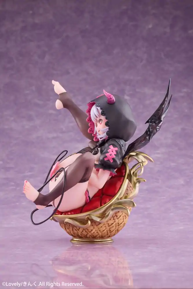 Original Character 1/6 Little Apprentice Succubus Yuna Illustrated by Kink PVC szobor figura Deluxe Edition 18 cm termékfotó