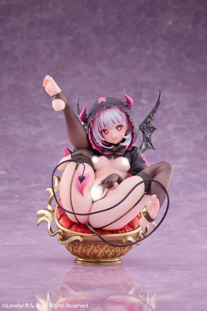 Original Character 1/6 Little Apprentice Succubus Yuna Illustrated by Kink PVC szobor figura Deluxe Edition 18 cm termékfotó