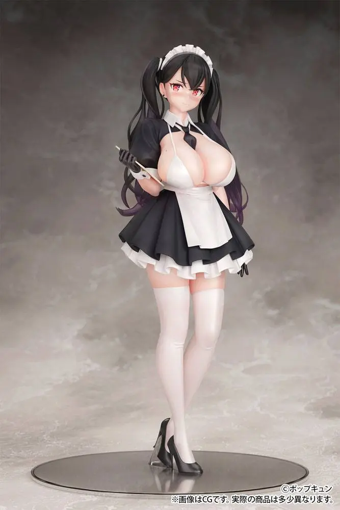 Original Character 1/6 Maid Cafe Waitress Illustrated by Popqn szobor figura 27 cm termékfotó