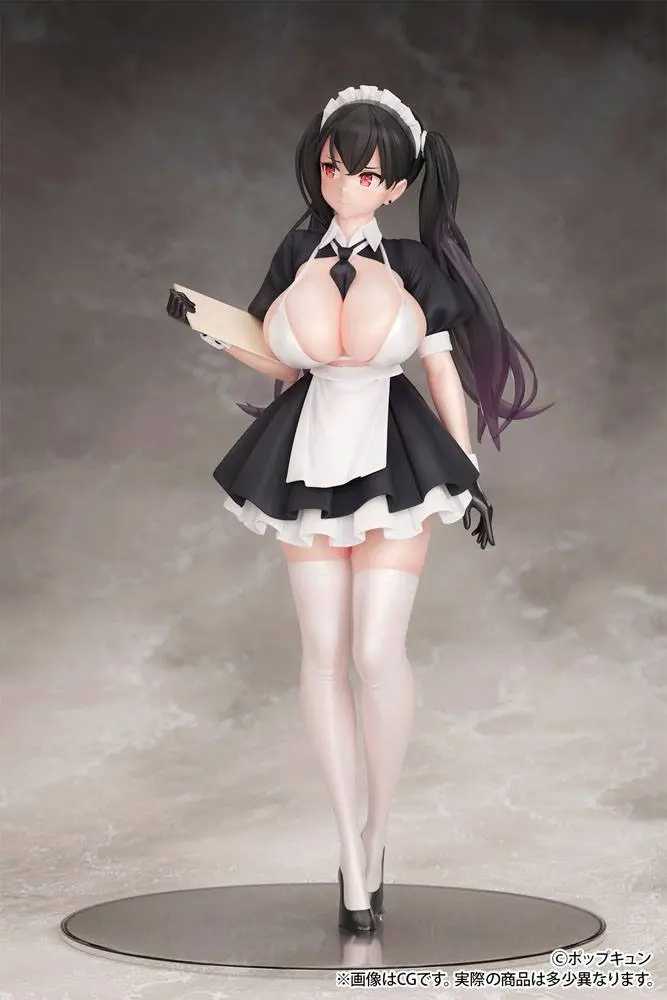 Original Character 1/6 Maid Cafe Waitress Illustrated by Popqn szobor figura 27 cm termékfotó