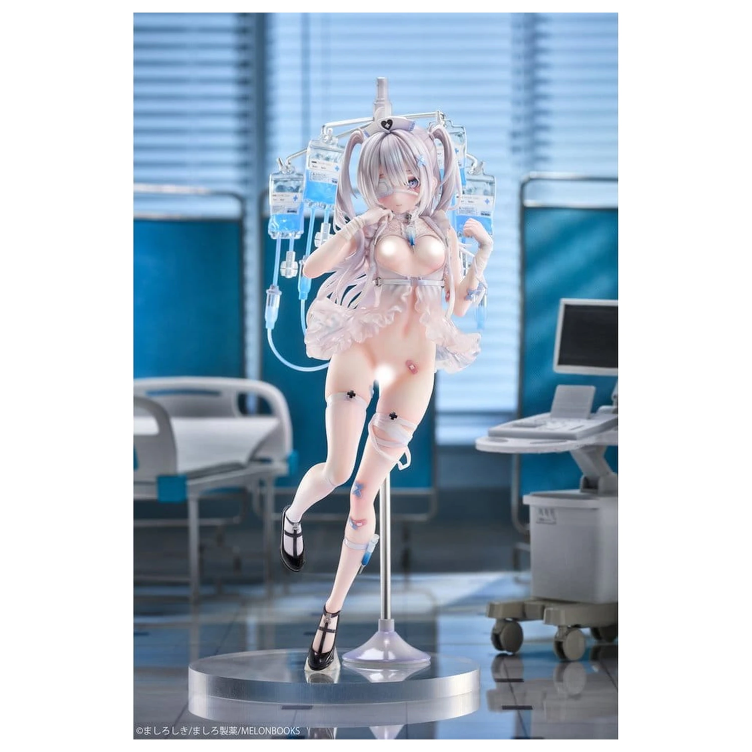 Original Character 1/6 Mikuro Siino Nurse Ver. Deluxe Edition Illustrated by Mashiro Shiki PVC figura 29 cm termékfotó