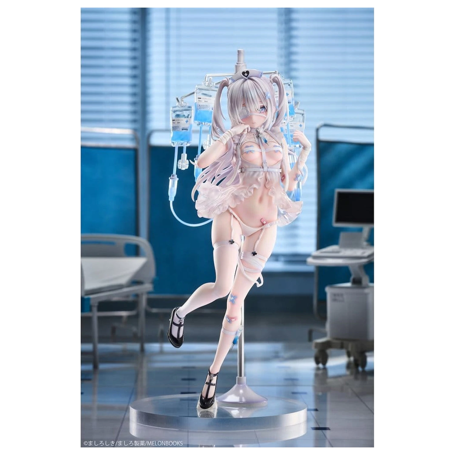 Original Character 1/6 Mikuro Siino Nurse Ver. Deluxe Edition Illustrated by Mashiro Shiki PVC figura 29 cm termékfotó