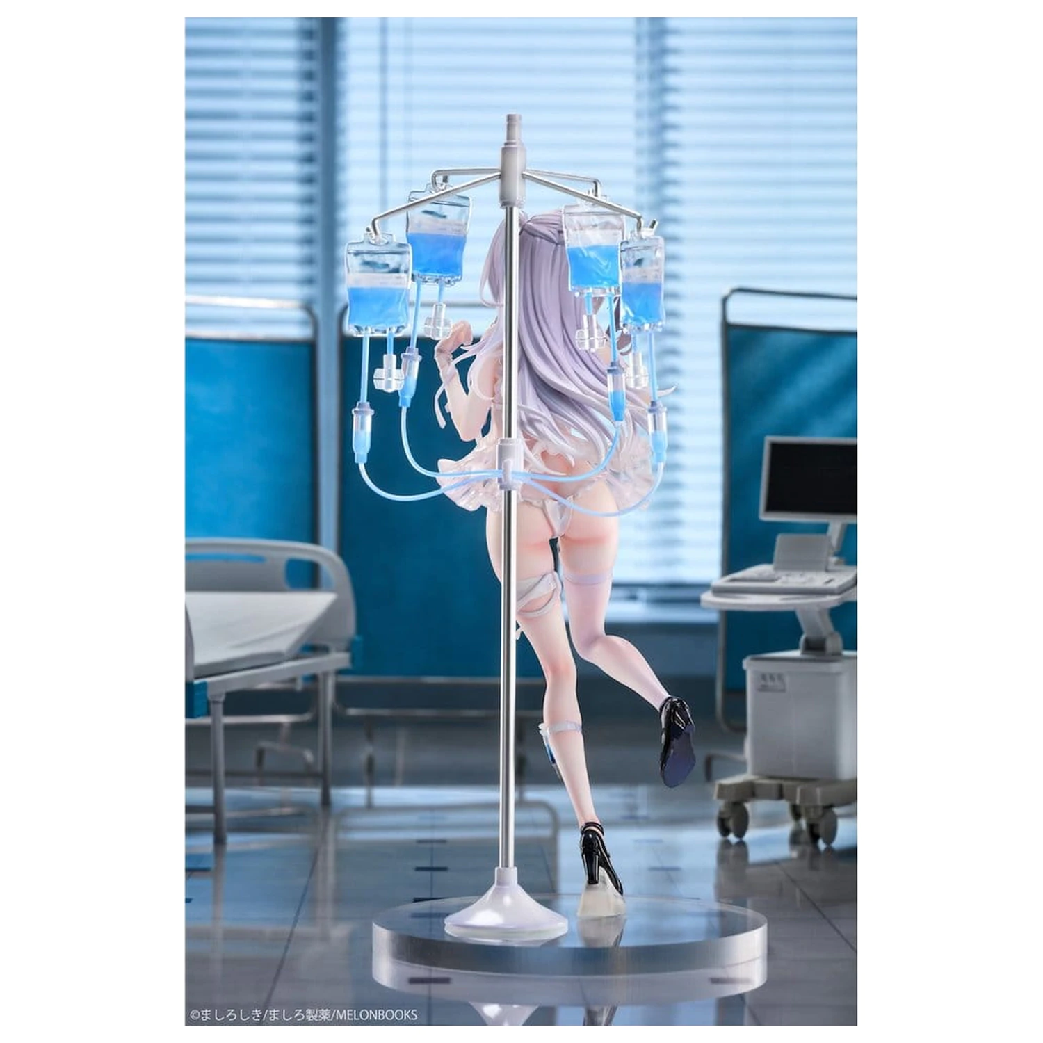 Original Character 1/6 Mikuro Siino Nurse Ver. Deluxe Edition Illustrated by Mashiro Shiki PVC figura 29 cm termékfotó