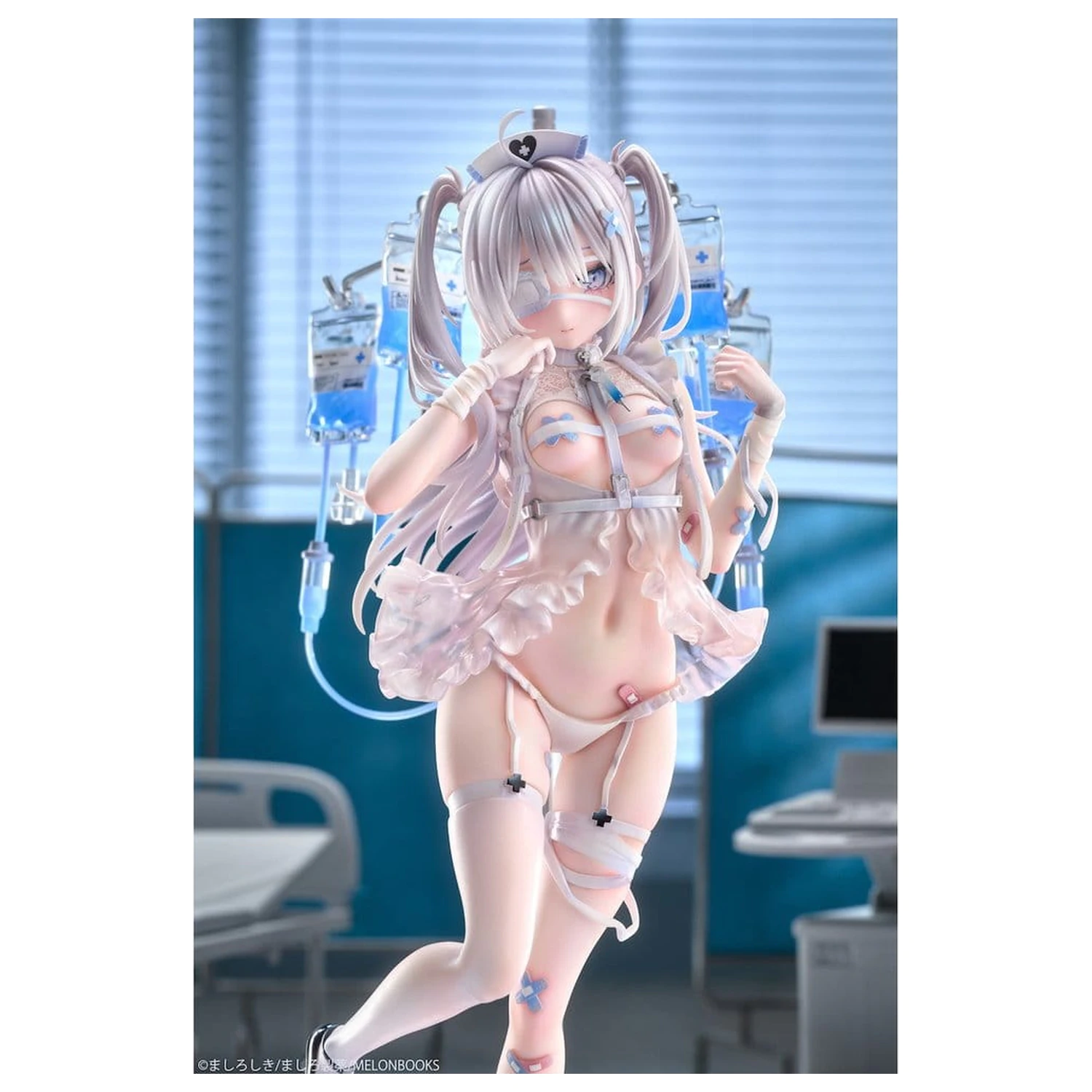 Original Character 1/6 Mikuro Siino Nurse Ver. Deluxe Edition Illustrated by Mashiro Shiki PVC figura 29 cm termékfotó