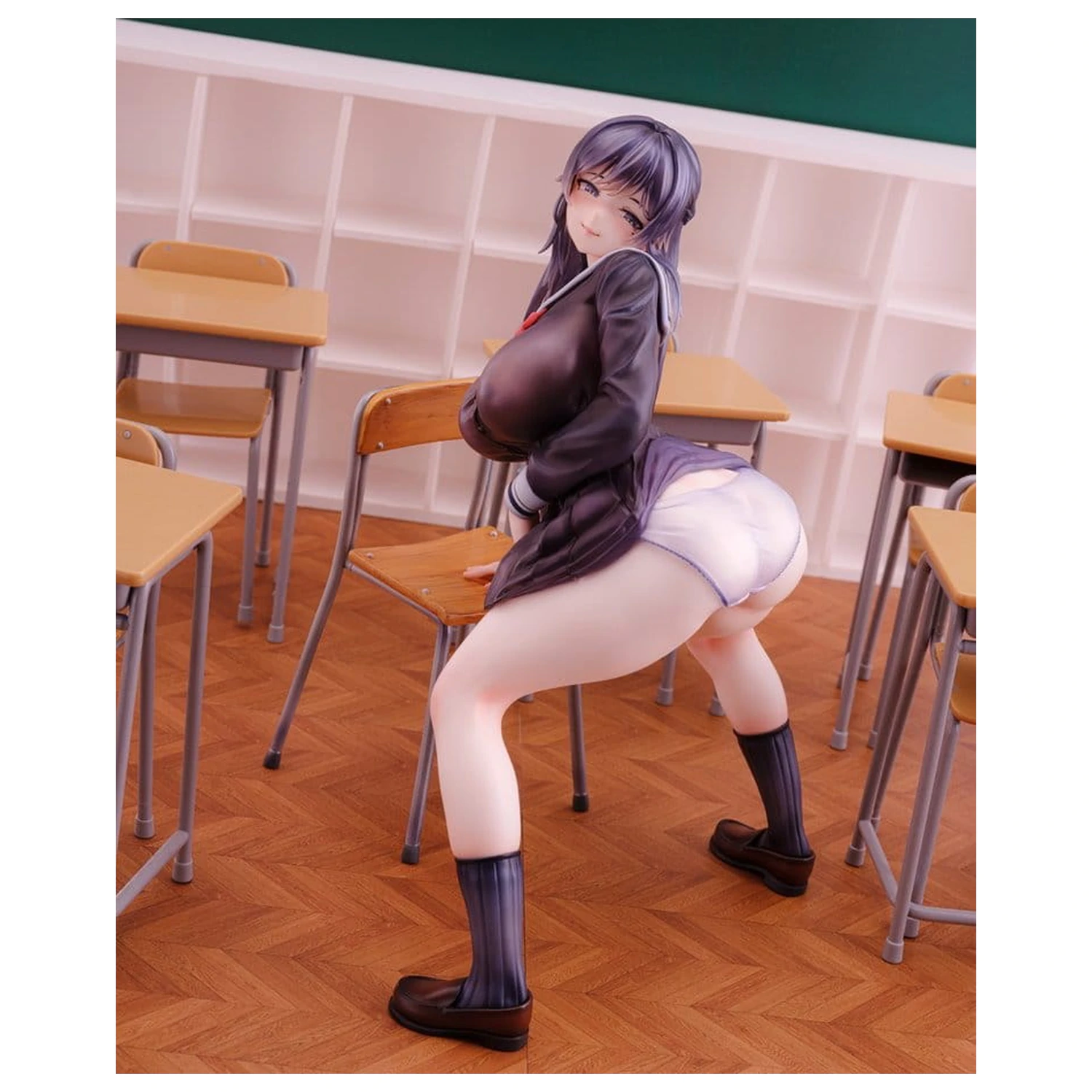 Original Character 1/6 Miyamae Shiho After School Back illustration by Jack Dempa Wholesome Ver. PVC figura 18 cm termékfotó