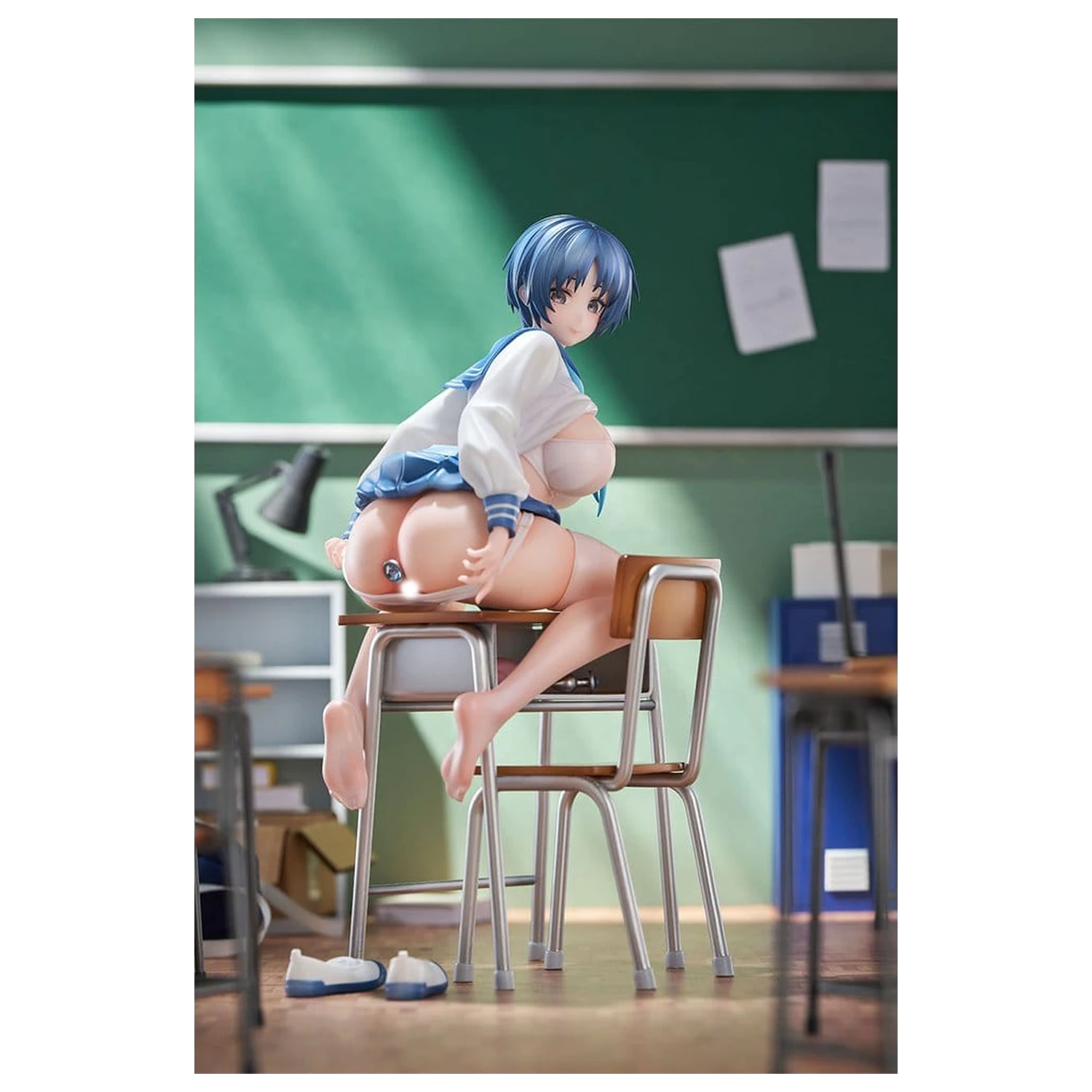 Original Character 1/6 "Mousou Tights.44": Ruri-chan Illustration by Hyouuma figura 27 cm termékfotó