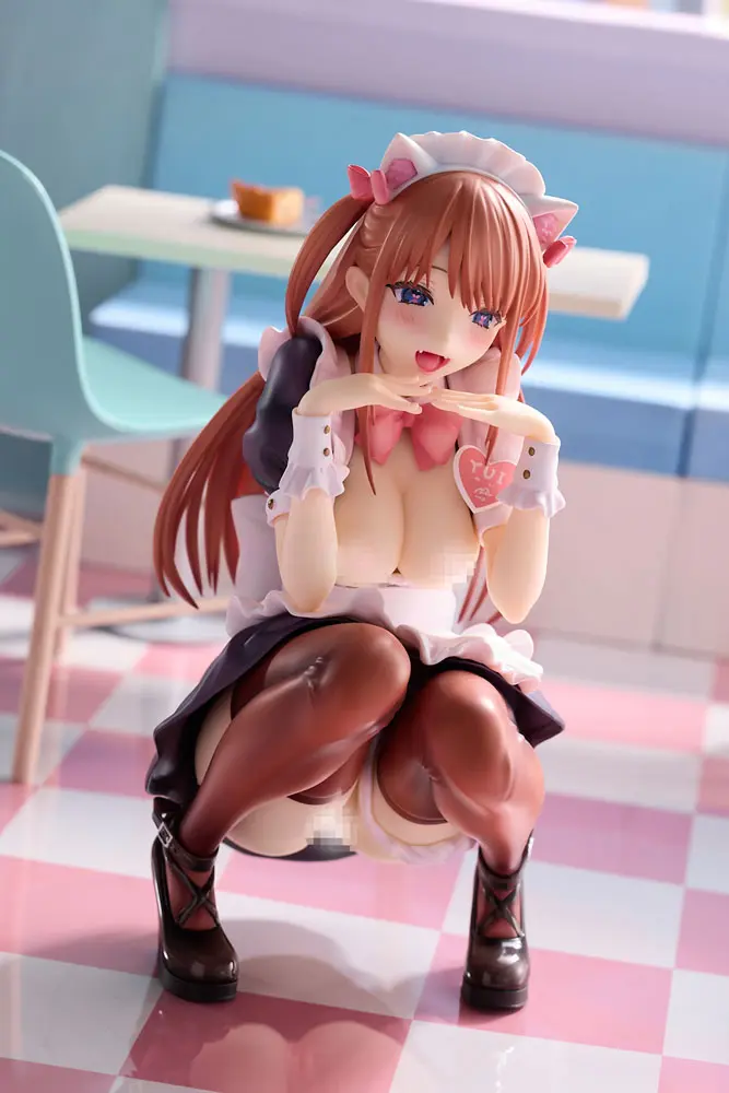 Original Character 1/6 Namatoro Maid Cafe Yui-Chan TPK-012 PVC szobor figura 15 cm termékfotó