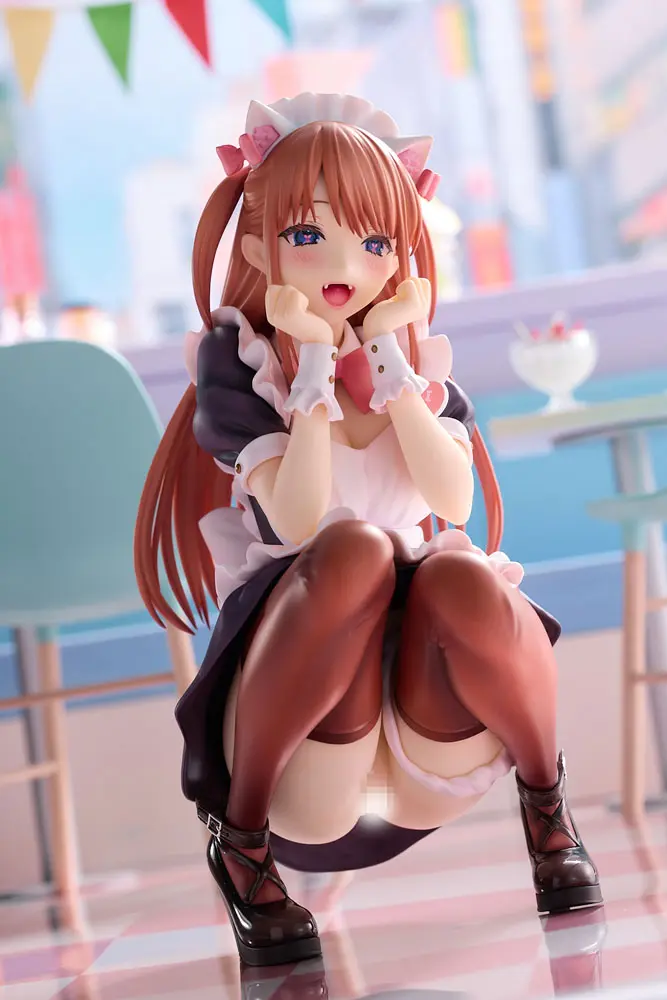 Original Character 1/6 Namatoro Maid Cafe Yui-Chan TPK-012 PVC szobor figura 15 cm termékfotó