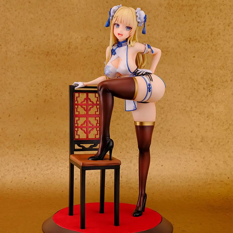 Original Character 1/6 Oriental Girl Illustration by Oekakizuki szobor figura 27 cm termékfotó