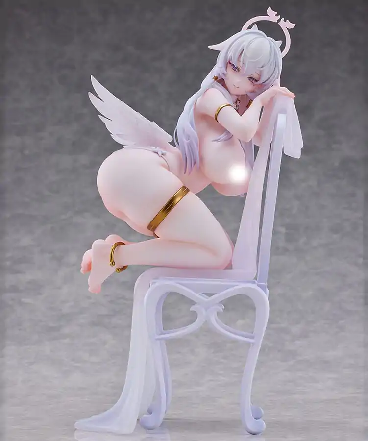 Original Character 1/6 Pure White Angel-chan szobor figura 27 cm termékfotó