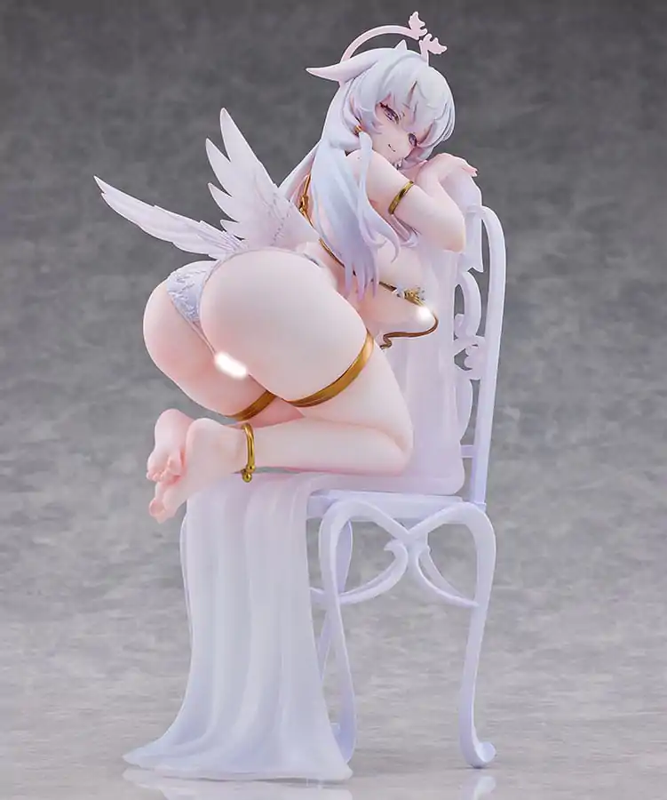 Original Character 1/6 Pure White Angel-chan szobor figura 27 cm termékfotó