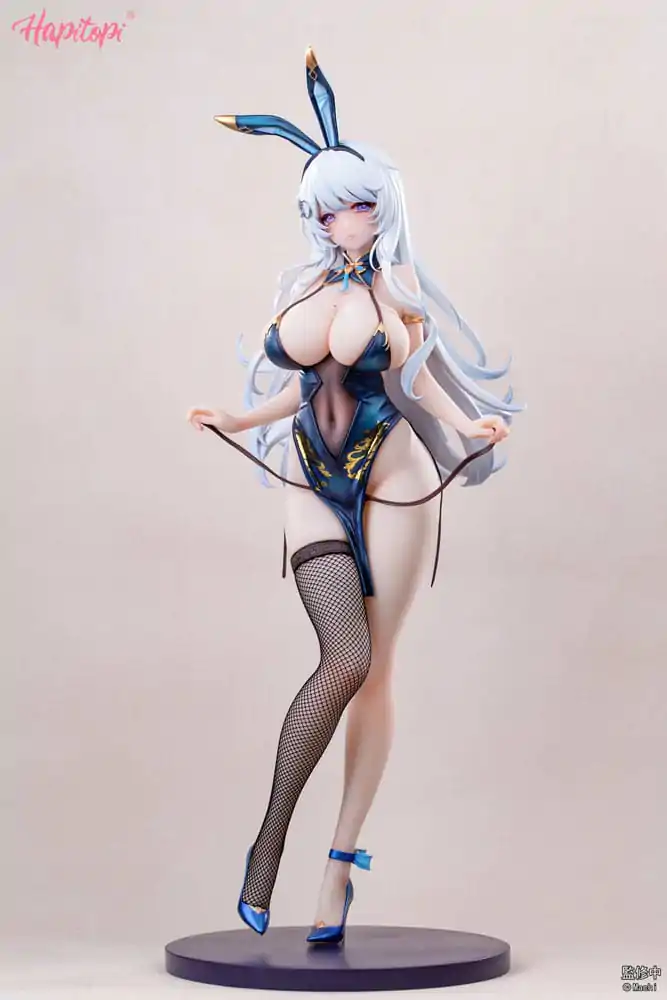 Original Character 1/6 Qi Kai De Sheng Bunny Girl illustration by Machi PVC szobor figura 29 cm termékfotó