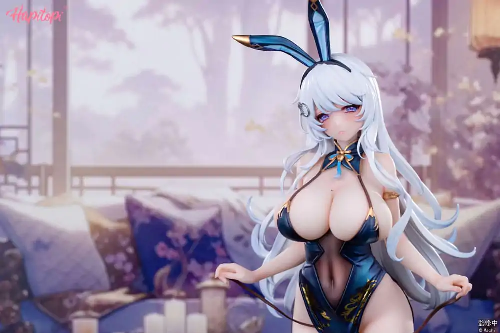 Original Character 1/6 Qi Kai De Sheng Bunny Girl illustration by Machi PVC szobor figura 29 cm termékfotó