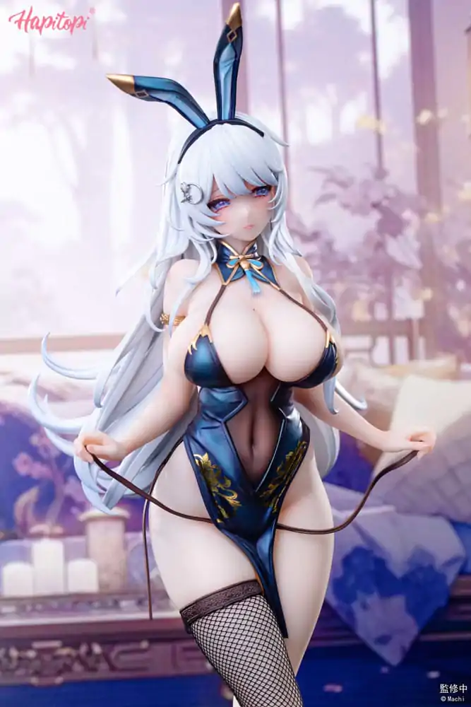 Original Character 1/6 Qi Kai De Sheng Bunny Girl illustration by Machi PVC szobor figura 29 cm termékfotó