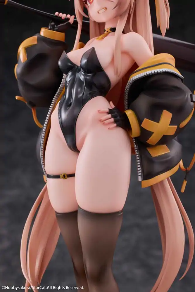 Original Character 1/6 Rainbow Nanohana Hoshi Illustrated by StarCat PVC szobor figura 27 cm termékfotó