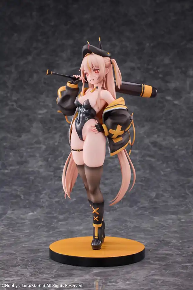Original Character 1/6 Rainbow Nanohana Hoshi Illustrated by StarCat PVC szobor figura 27 cm termékfotó