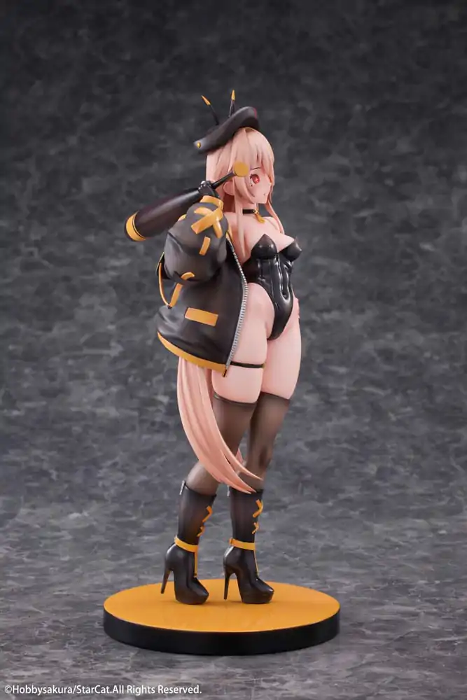 Original Character 1/6 Rainbow Nanohana Hoshi Illustrated by StarCat PVC szobor figura 27 cm termékfotó