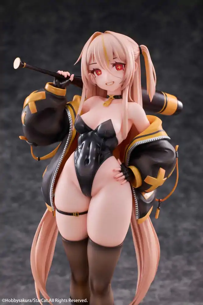 Original Character 1/6 Rainbow Nanohana Hoshi Illustrated by StarCat PVC szobor figura 27 cm termékfotó